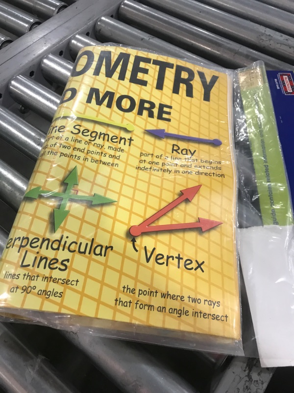 Photo 1 of Basic Geometry Colossal Poster Learning Materials Posters Mc-V1645 Mcdonald Publishing