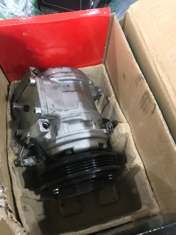 Photo 1 of A-Premium Air Conditioner AC Compressor with Clutch Compatible with Acura Integra 1990-2001, NSX 1991-2005 & Honda Civic 1999-2000, Only for 10PA15C D-enso Compressor Type