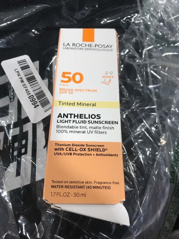 Photo 1 of La Roche Posay Anthelios 50 Mineral Tinted Ultra Light Sunscreen Fluid 50ml/1.7oz