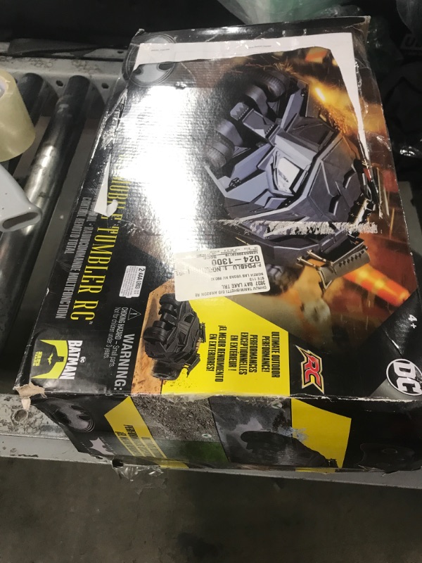 Photo 1 of DC Comics Batman, Official Batmobile Tumbler RC, 1:15 Scale, 85th Anniversary Dark Knight Trilogy Special Edition Collectible Kids Toys for Boys Ages 4 and Up