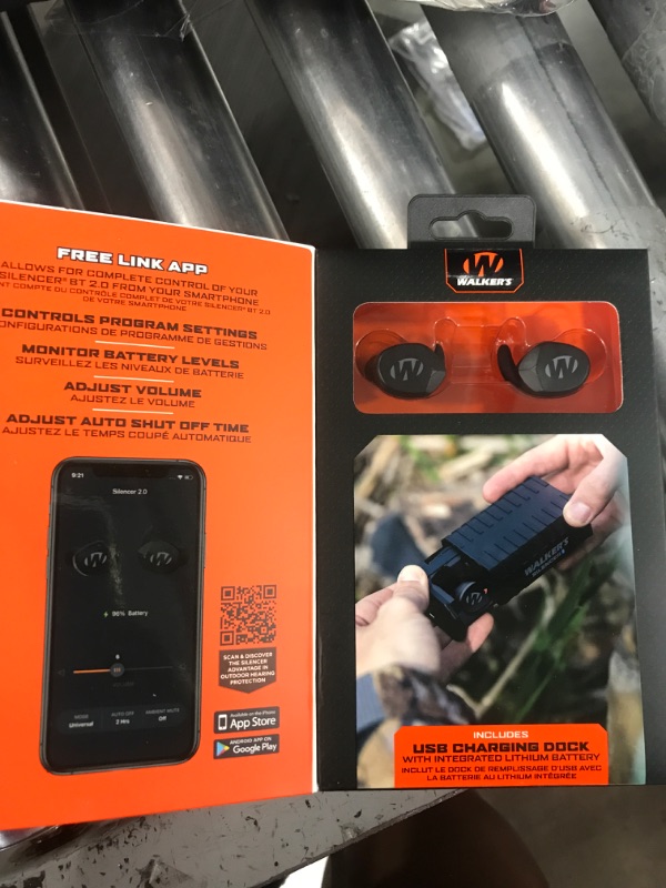 Photo 1 of Walker's Silencer Bluetooth Rechargeable in The Ear Pair 2.0, Multi, 1 Count (Pack of 1)