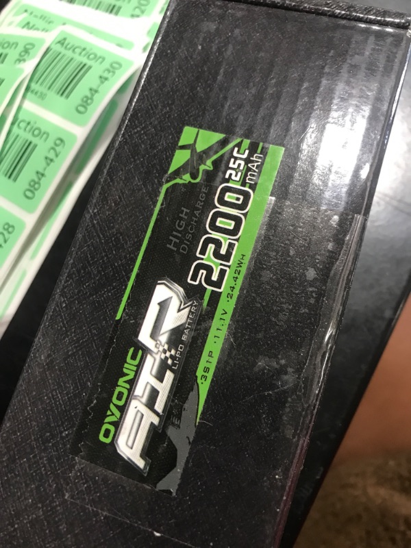 Photo 1 of OVONIC 3S Lipo Battery 25C 2200mAh 11.1V Lipo Battery with XT60 Connector for RC Airplane Helicopter Quadcopter RC Car Truck Boat(2 Packs)
