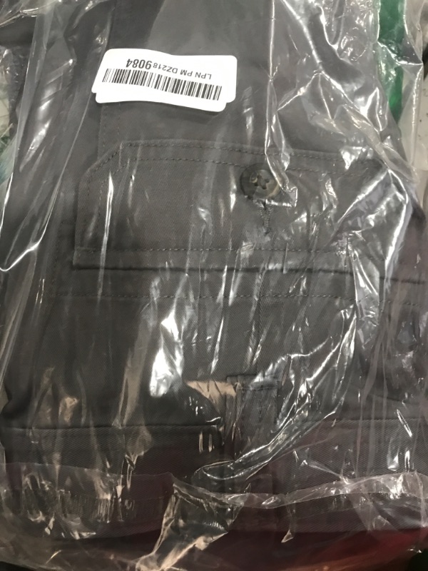 Photo 1 of Amazon Essentials Men's 10" Classic-Fit Cargo Short (Available in Big & Tall), Charcoal, 56
