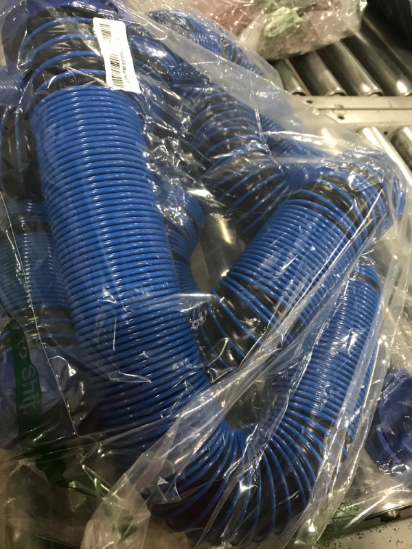 Photo 1 of DUMPMAN RV Sewer Hose 20 Ft, Sewer Hose for RV Camper, RV Sewer Hose Kit with Swivel Fitting - Includes 90 Degree Clear View Sewer Adapter, and 2 Storage Caps