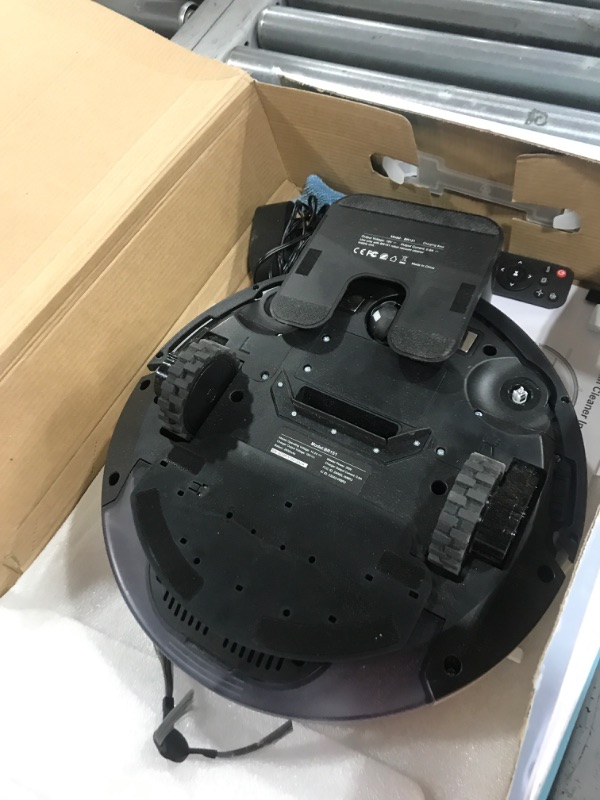 Photo 1 of Robot Vacuum and Mop Combo, 2 in 1 Mopping Robot Vacuum Cleaner with Schedule, Wi-Fi/Voice/App, Strong Suction, Easy of Use, Self-Charging Robotic Vacuum, Slim, Ideal for Hard Floor, Pet Hair, Carpet