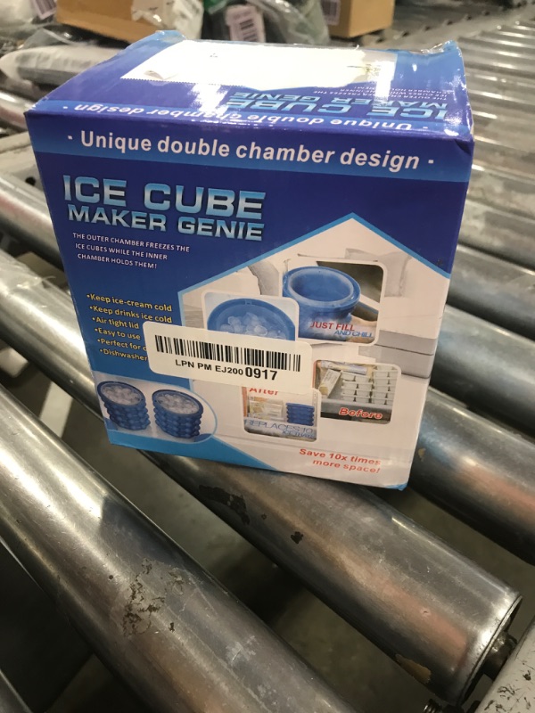 Photo 1 of Aoutrow Ice Cube Mold, Silicone Ice Bucket Ice Cup with Lid (2 in 1), Press Type Easy-Release Ice Trays Ice Cube Maker for Frozen Cocktail, Whiskey, Beverages