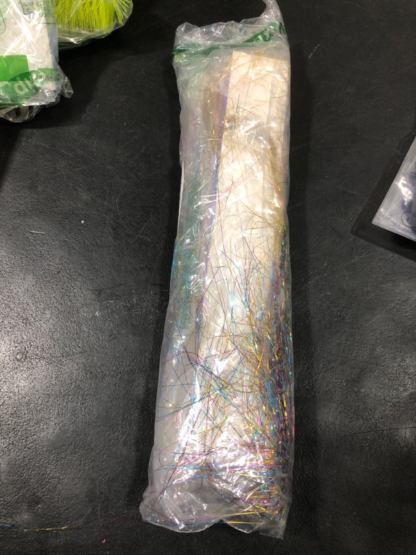 Photo 1 of UPTOUP 46 inch Hair Tinsel Kit with Tools 12 Colors 2000 Strands Glitter Sparkling Shiny Hair Extensions Silk Fairy (12 colors)