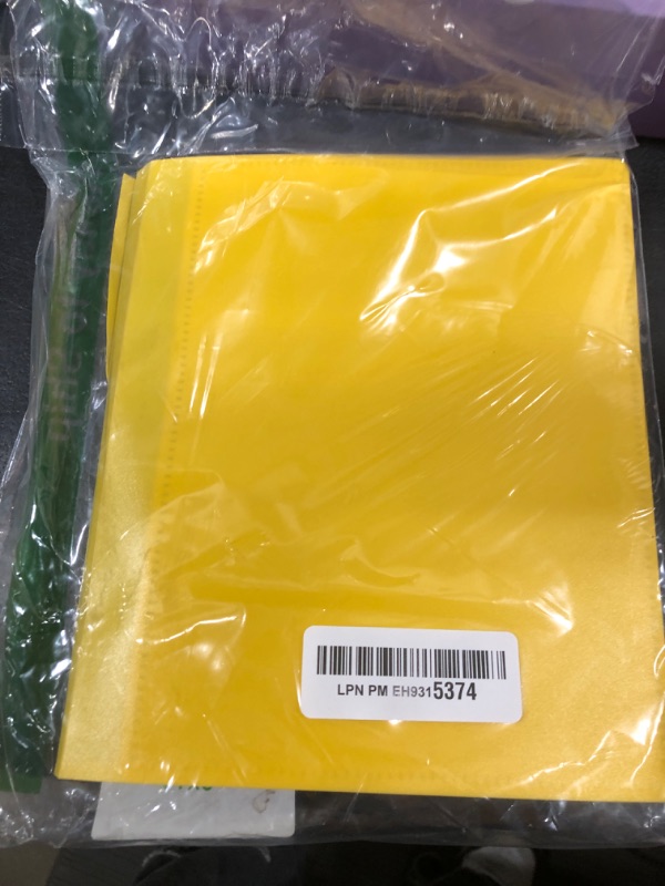 Photo 1 of GEAoffice Card Binder - 4 Pocket Trading Card Collection Album Folder - 160 Side Loading Pocket Binder for TCG, MTG, Sports&Game Cards - Gifts for Card Collectors (Yellow)