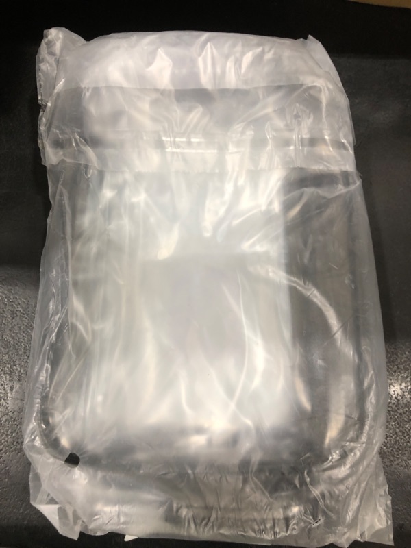 Photo 1 of TSA Approved Toiletry Bag, 3 Pack Clear Toiletries Bags 7.5"x2.2"x5.5" Size Travel Makeup Cosmetic Bag for Women and Men, Carry on Airport Airline Compliant Bag, Clear Travel Bags for Toiletries-Black