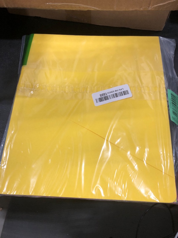Photo 1 of Smead Slash Jacket, Letter Size, Assorted Colors, 25 per Pack (75425)