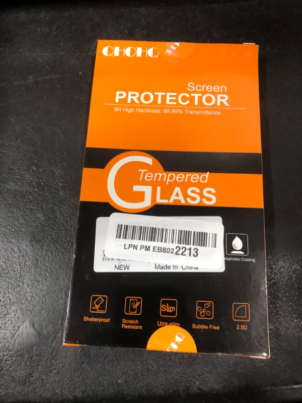 Photo 1 of QHOHQ for iPhone 16 Plus Privacy Screen Protector + Camera Lens Protector, [Military Grade Shatterproof], Top 9H+ Anti Spy Glass, Full Edge Coverage, Ultra Durable, with Installation Tool [3+3 Pack]