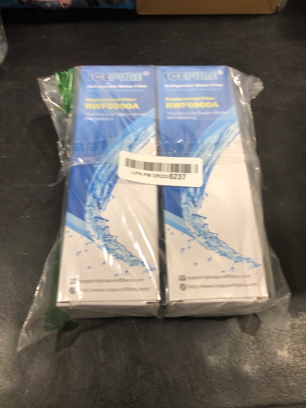 Photo 1 of ICEPURE UKF8001 Replacement for Whirlpool Filter 4, Everydrop EDR4RXD1, FMM-2 Maytag UKF8001AXX-200 9084 4396395 MPF15090 WF-UKF8001,WF295,SGF-M9,Puriclean II,RWF0900A Refrigerator Water Filter,2PACK