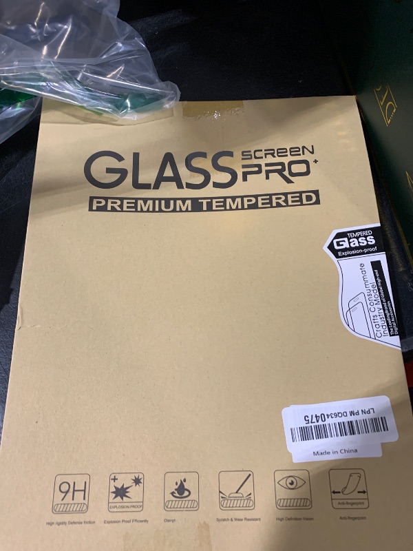 Photo 1 of TiKeDa 2 Pack Screen Protector for iPad Pro 13 Inch 2024 7th Generation, iPad Air 13 Inch 6 Generation [2024 6th Gen] Tempered Glass [Face ID & Apple Pencil Compatible] Case Friendly