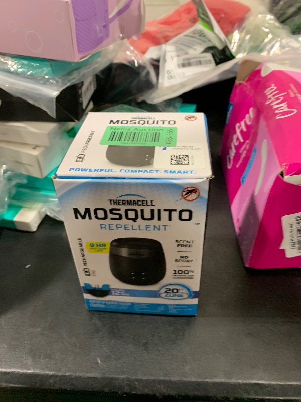 Photo 1 of Thermacell Mosquito Repeller E-Series Rechargeable with 20' Mosquito Protection Zone; Up to 9-Hr Battery Life; Includes 12-Hr Refill; Flame or Scent; DEET-Free Bug Spray Alternative