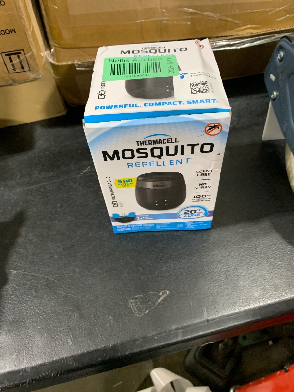 Photo 1 of Thermacell Mosquito Repeller E-Series Rechargeable with 20' Mosquito Protection Zone; Up to 9-Hr Battery Life; Includes 12-Hr Refill; Flame or Scent; DEET-Free Bug Spray Alternative