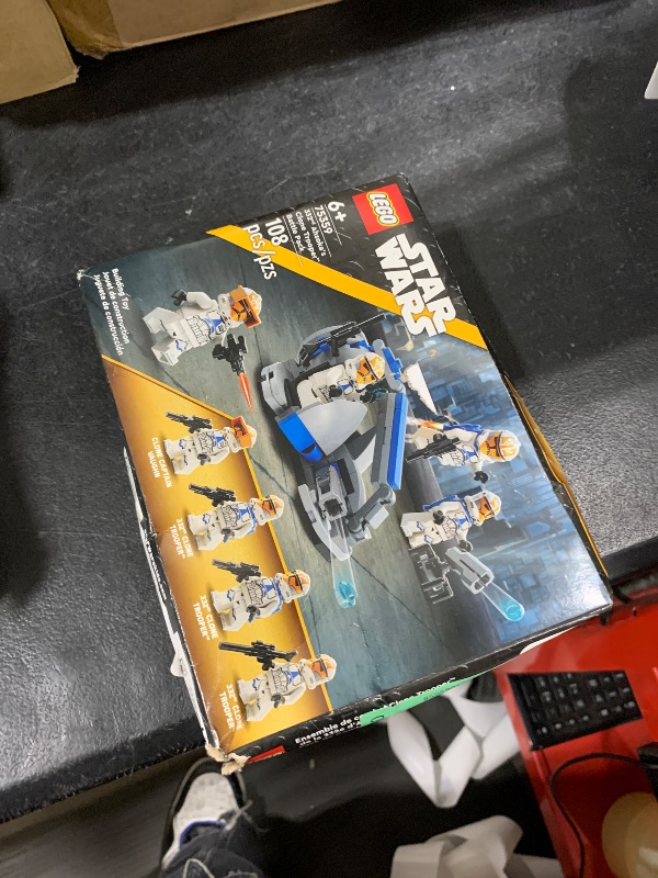 Photo 1 of LEGO Star Wars 332nd Ahsoka’s Clone Trooper Battle Pack 75359 Building Toy Set with 4 Star Wars Figures Including Clone Captain Vaughn, Star Wars Toy for Kids Ages 6-8 or any Fan of The Clone Wars