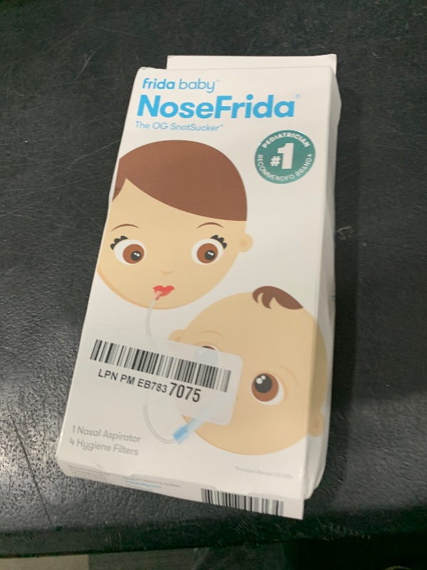 Photo 1 of Frida Baby NoseFrida SnotSucker for Baby, Nasal Aspirator for Baby, Nose Sucker Nasal Aspirator for Allergy Relief + Congestion Relief, FSA/HSA Eligible