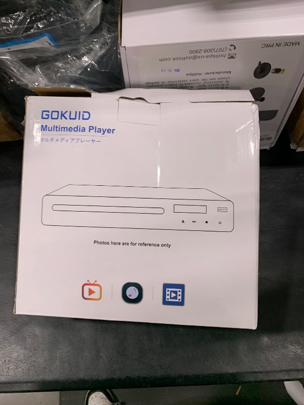 Photo 1 of DVD Player for TV - All Region Free DVD Player with HDMI/RCA Output Cable Included - 1080P Upscaling, USB Input, Breakpoint Memory, CD Player for Home