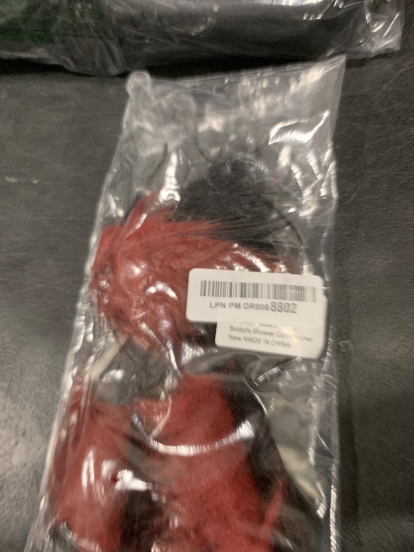 Photo 1 of VIGVAN Handmade Wolf Fox Ears Animal Cosplay Cute Head Accessories for Halloween (Chain Black Red)