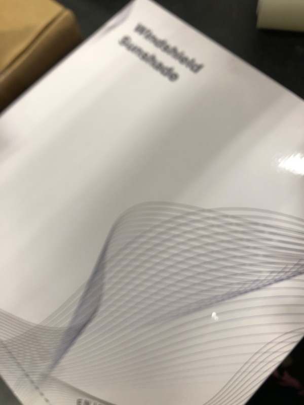 Photo 1 of REEVAA 2025 Upgraded Tesla New Model Y (Juniper) Sunshade Windshield [Tailored Fit, 99% Sun Protection] Foldable Sun Shade Accessories with Storage Bag for Model Y 2016-2026, Silver Coating