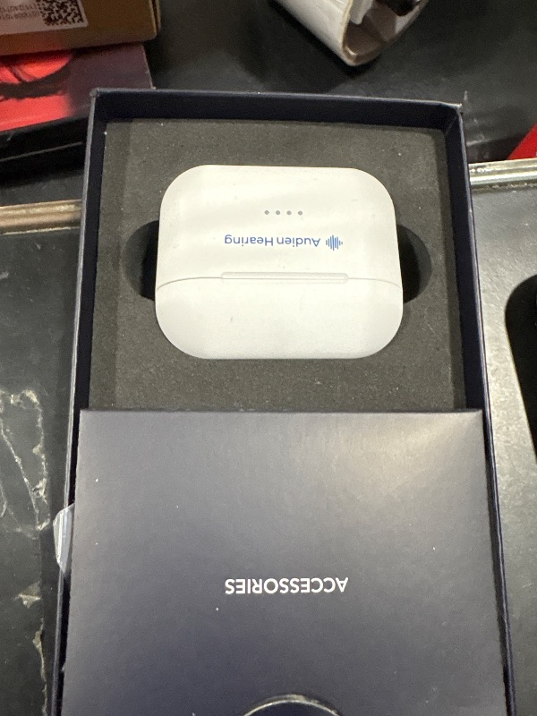 Photo 1 of Audien ATOM PRO 2 Wireless Rechargeable OTC Hearing Aid, Premium Comfort Design and Nearly Invisible