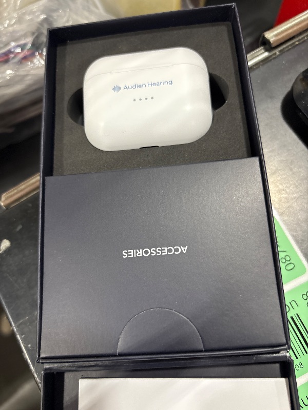 Photo 1 of Audien ATOM PRO 2 Wireless Rechargeable OTC Hearing Aid, Premium Comfort Design and Nearly Invisible