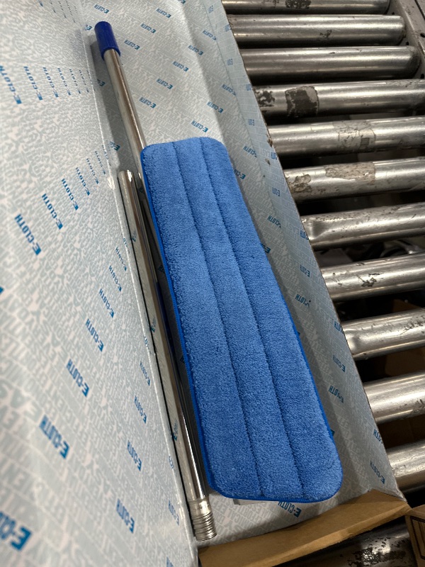 Photo 1 of E-Cloth Deep Clean Microfiber Mop - Multi-Surface Cleaning & Dust Mop for Hardwood Floors, Stone, Laminate, or Tile Scrubbing - Floor Mops for Cleaning - 1 Reusable Mop Pad