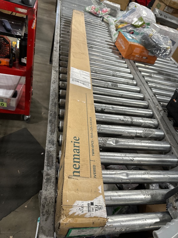 Photo 1 of ZINUS Compack Fabric Covered Wood Slats, Bunkie Board, Box Spring Replacement, Twin