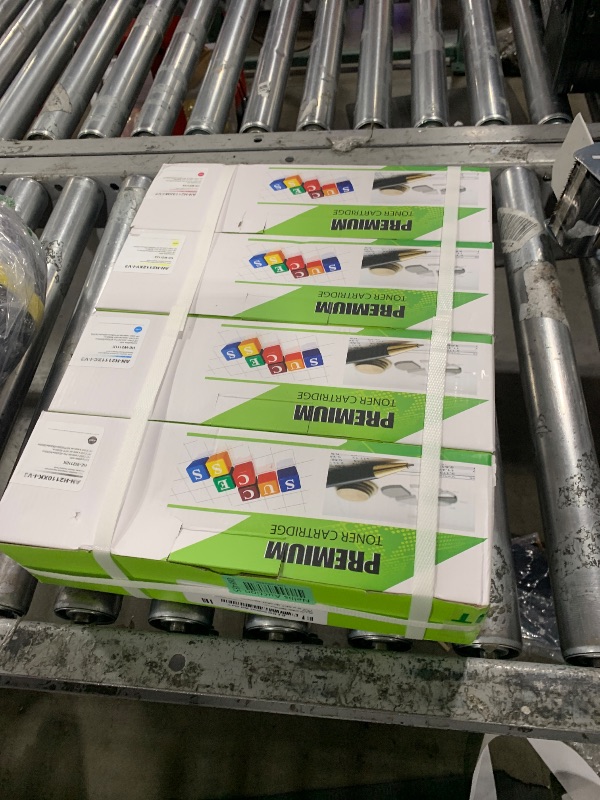 Photo 1 of 206X Toner Cartridges High Yield 4 Pack Compatible for HP 206X 206A Set for HP Color Laserjet Pro M255dw M255nw MFP M283fdw M283cdw M282nw M283fdn Printer(Black/Cyan/Yellow/Magenta)