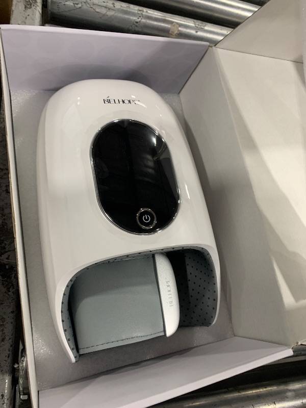 Photo 1 of belhope Hand Massage Device with 9 Modes and 4 Heating Options for Hot and Cold Therapy Hand and Wrist Massager for Arthritis and Carpal Tunnel Relief Ideal Home Gift for Women Men Father's Day