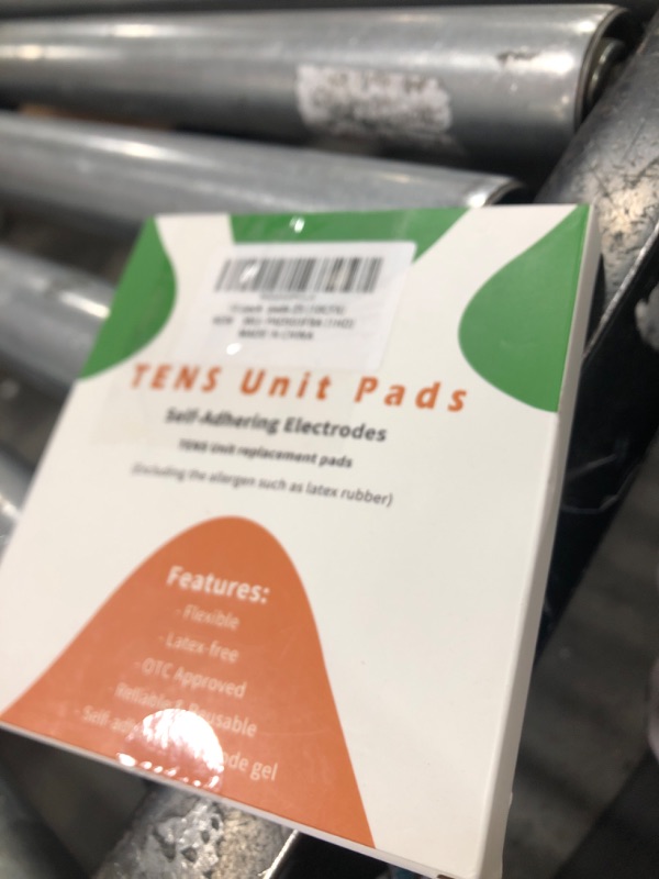 Photo 1 of 10PCS TENS Unit Replacement Pads 2x4, Reusable Electrodes for Muscle Stimulator Machine, Compatible with AUVON TENS, TENS 7000, Etekcity Tens Unit