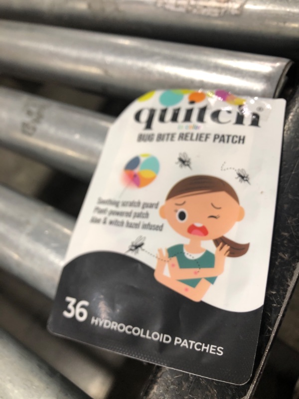 Photo 1 of Quitch Mosquito Bite Itch Relief Patch, After Bite Insect Bite Treatment, Anti Itch Cream Alternative, Insect Bite Relief, Cruise, Travel and Camping Essential for Kids