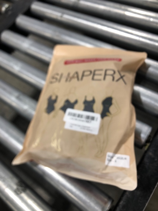 Photo 1 of SHAPERX Women's Fajas Colombianas Tummy Control Shapewear Postpartum Full Body Shaper Butt Lifter Bodysuit (No Padding),SZ7302-Black-S