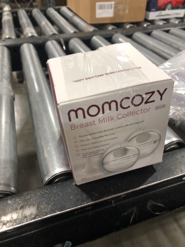 Photo 1 of Momcozy Breast Milk Collector, Milk Collectors for Breastfeeding, Reusable Breast Milk Shells, Silicone Catcher with More Fit & Soft (3oz/90ml, 2 Counts)