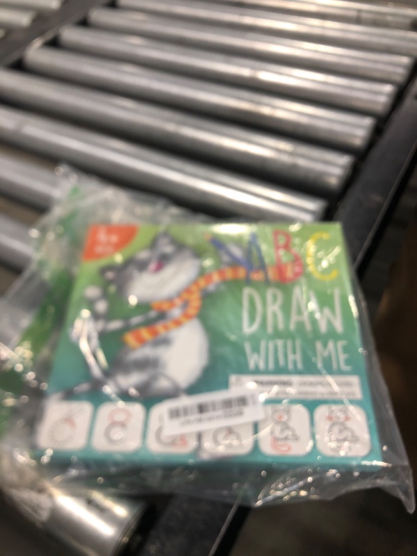 Photo 1 of Drawing with Alphabet Learning Letters Tracing ABC Handwriting Toys Set Educational Game Birthday Gift for Preschool Activities Girl Boy 3-6 Years Old Kids