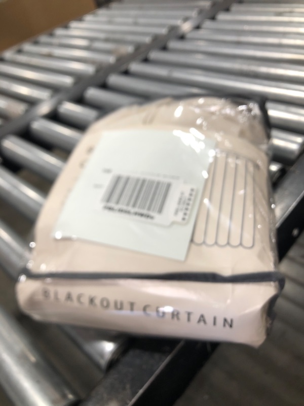 Photo 1 of 100% Blackout Shield Linen Blackout Curtains for Bedroom 96 Inches Long, Back Tab/Rod Pocket Living Room Drapes, Thermal Insulated Blackout Curtains 2 Panels Set, 50" W x 96" L,Cream