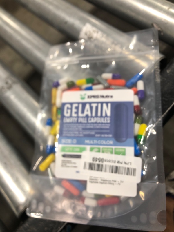 Photo 1 of GELATIN EMPTY PILL CAPSULES 