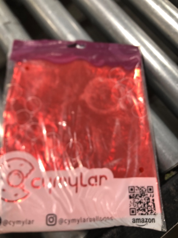 Photo 1 of 10pcs 24inch Red Mylar Balloons - Mouse Birthday Party Decorations and Supplies