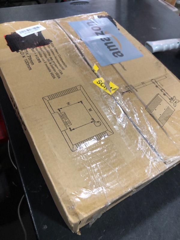 Photo 1 of HUANUO Laptop Desk Mount - 17' to 32' Monitor Arm, Ventilated Tray, Fully Adjustable with Tilt, Swivel & Rotation, Holds up to 22 lbs