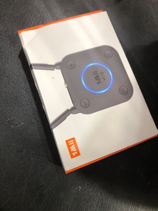 Photo 1 of [Upgraded] 1Mii B06Pro Long Range Bluetooth Receiver, HiFi Wireless Audio Adapter, Bluetooth 5.1 Receiver with 3D Surround aptX HD Low Latency Optical RCA AUX 3.5mm Coaxial for Home Stereo System
