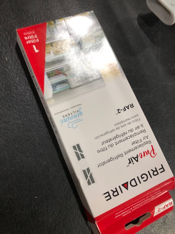 Photo 1 of Frigidaire PurePour® PWF-1 (FPPWFU01) & PureAir® AF-2 (FRGPAAF2) Water & Air Filter Combo Kit
