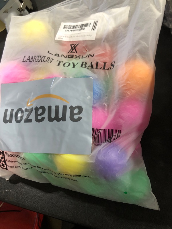 Photo 1 of LANGXUN 50pcs 100pcs 200pcs Soft Plastic Ball Pit Balls for Kids, Gift for Baby Toddler Birthday Christmas, Ball Pit Play Tent, Baby Pool Water Toys, Kiddie Pool, Party Decoration