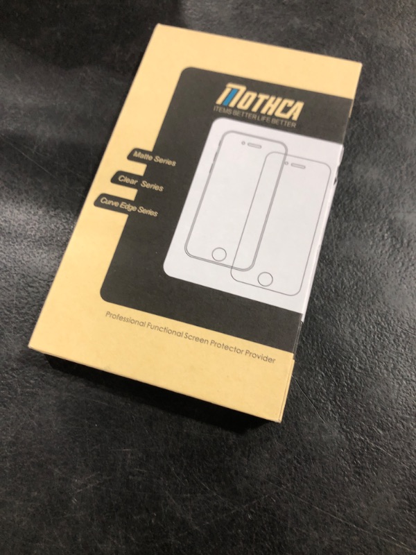 Photo 1 of Mothca 2 Pack Matte Glass Screen Protector for iPhone 16 Pro [6.3 inch] + 2 Pack Camera Lens Protector, Anti-Glare & Anti-Fingerprint Case Friendly Tempered Glass Film, Bubble Free, Smooth as Silk