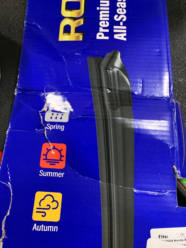 Photo 1 of 3 wipers Replacement for 2003-2009 Honda Element/2009-2014 Nissan Cube, Windshield Wiper Blades Original Equipment Replacement - 20"/20"/12" (Set of 3) U/J HOOK