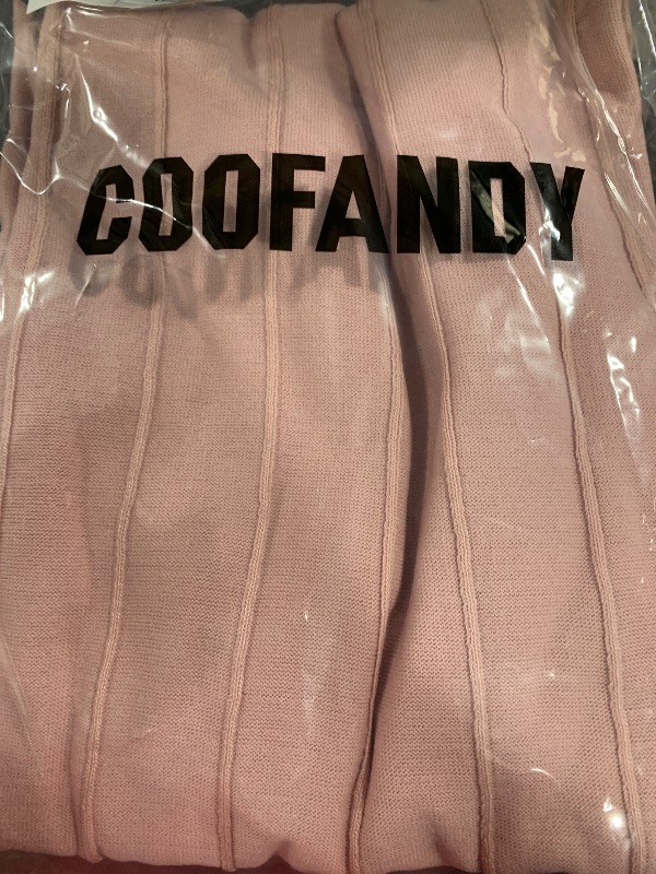Photo 1 of COOFANDY Mens T Shirts Summer Casual Short Sleeve Knitted Shirts Solid Crewneck Sweater Shirts Pink