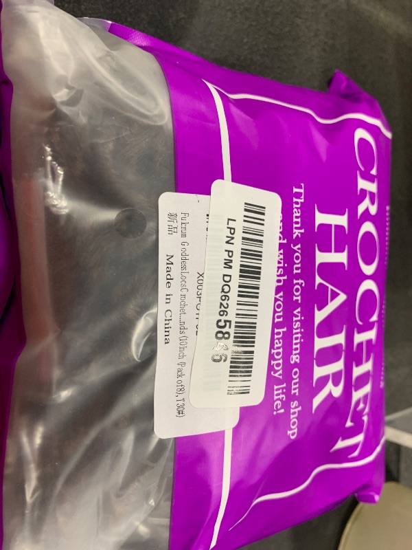 Photo 1 of Fulcrum Goddess Locs Crochet Hair 10 Inch, 8 Packs New Faux Locs Crochet Hair for Black Women, Crochet locs with Curly Ends (10Inch (Pack of 8), T30#)