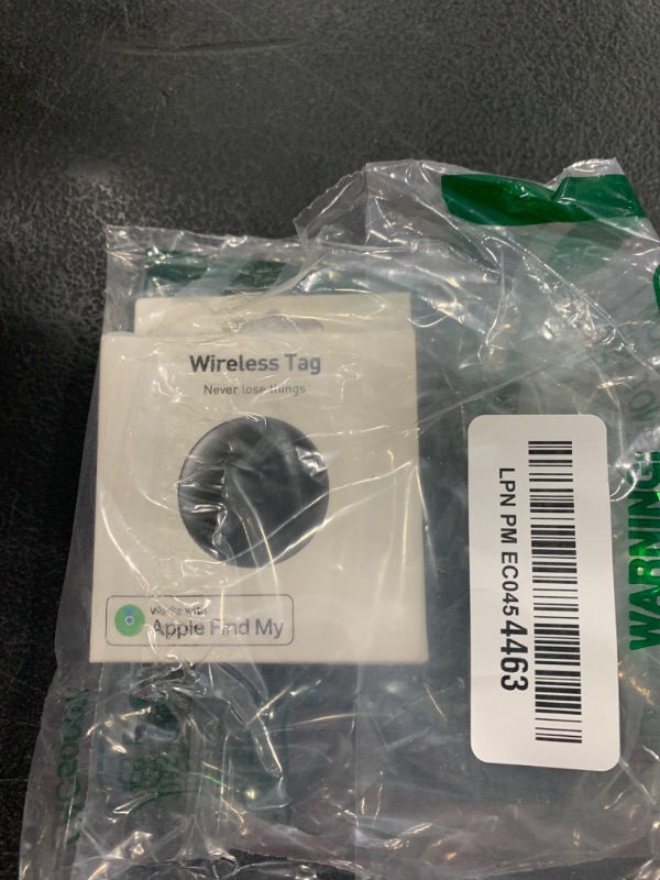 Photo 1 of Air Tags-2 Pack: Smart Tracker, Item Finder Works with Apple Find My (iOS Only) App, Tracker Tag Locator for Keys, Luggage, Satchel, Backpack etc. (Not for Android Devices)
