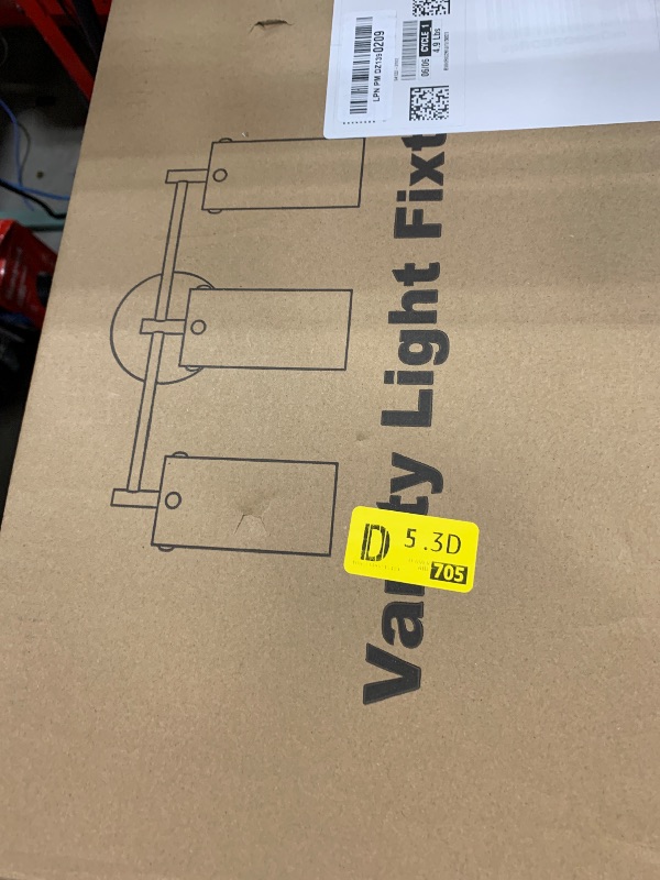 Photo 1 of Bathroom Light Fixtures 2023 Upgrade, 3-Light Brushed Gold Bathroom Vanity Light, Gold Bathroom Lights Over Mirror with Clear Glass Shade, Bathroom Wall Sconces for Mirror Bedroom Living Room Hallway