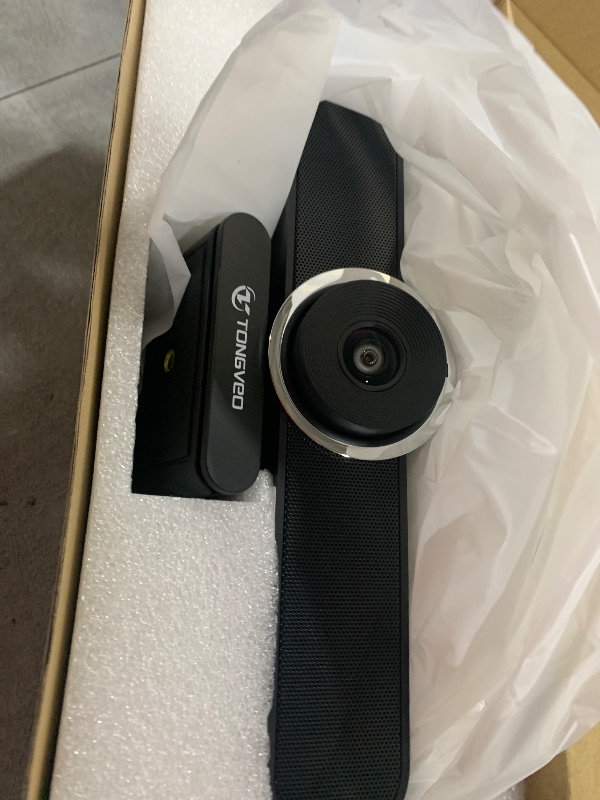 Photo 1 of TONGVEO 4K Webcam Conference Call TV Room Web Camera with Dual Microphones &Speaker, | All-in-One USB Video Camera, 116° Wide Angle, AI Auto Framing | Compatible with MS Teams, Zoom, OBS