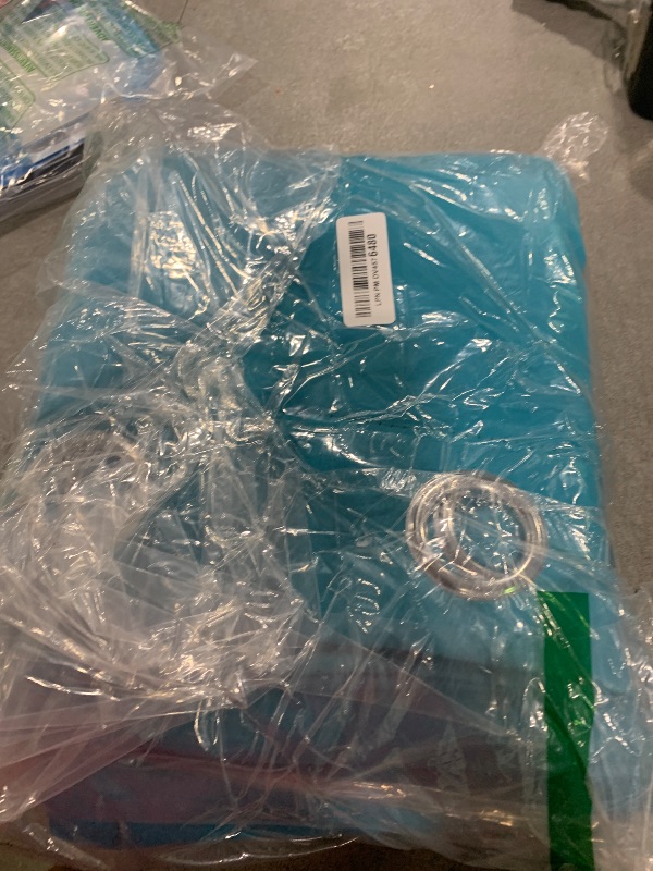 Photo 1 of NICETOWN 100% Blackout Curtains 84 inches Long, Pair of Energy Smart & Noise Blocking Out Drapes for Baby Room Window, Thermal Insulated Guest Room Lined Window Dressing(Peacock Teal, 52 inches Wide)